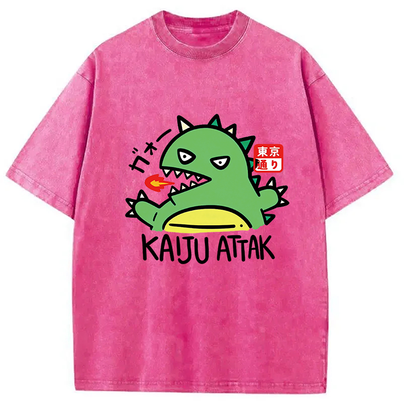 bbb Kaiju Attack Washed T-Shirt