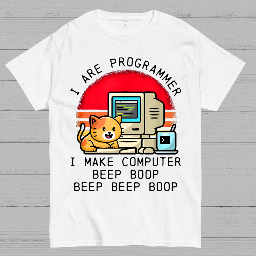I Are Programmer Funny Cat  T-Shirt