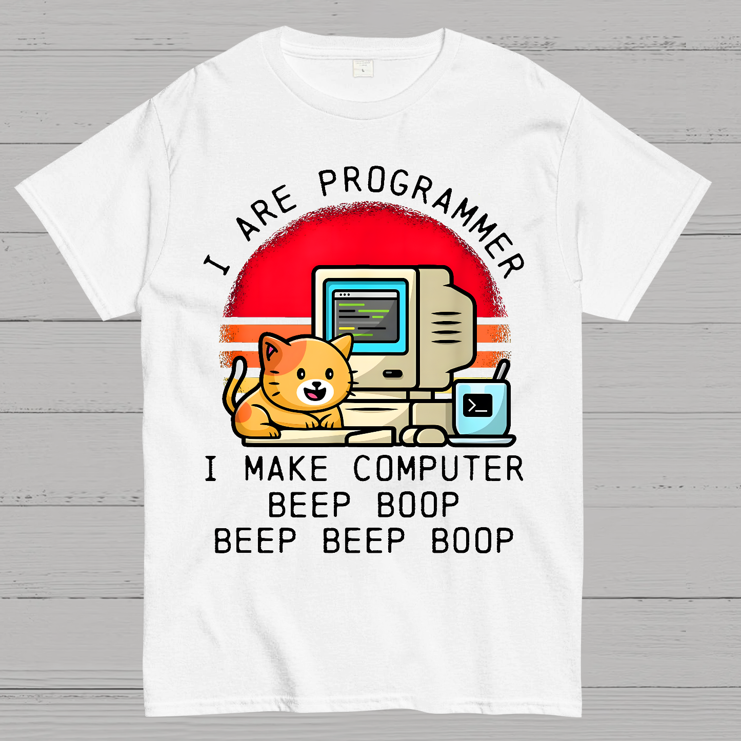 I Are Programmer Funny Cat  T-Shirt