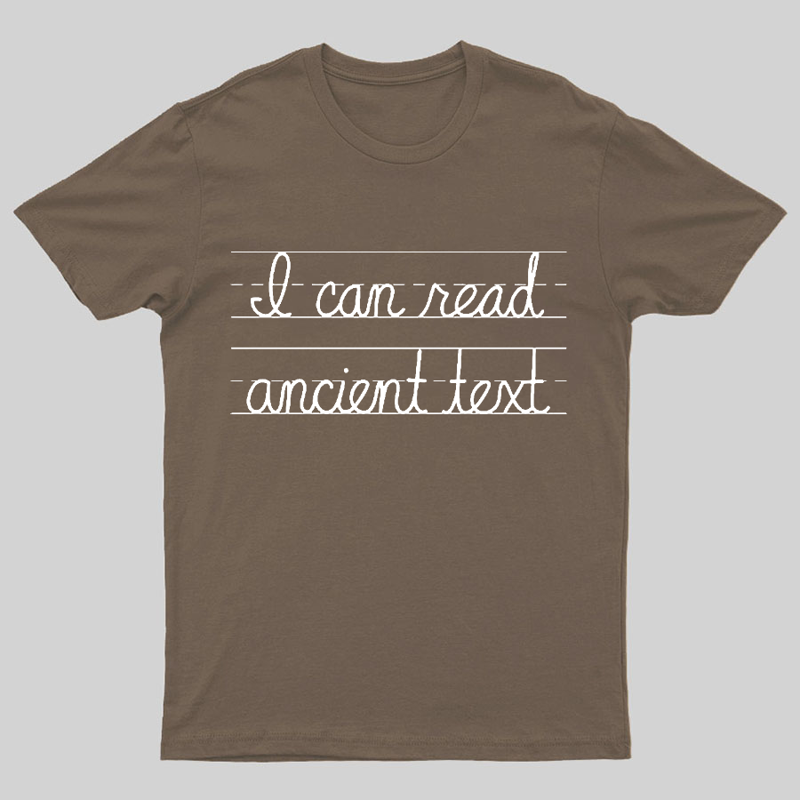 Ancient Text y T-Shirt