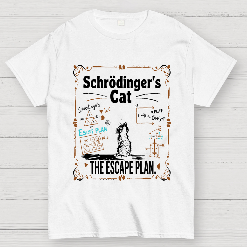 Schrödinger's Cat The Escape Plan  T-Shirt