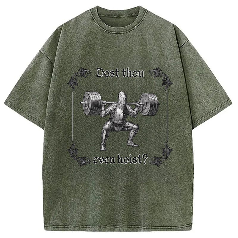bbb Dost Thou Even Hoist Washed T-Shirt
