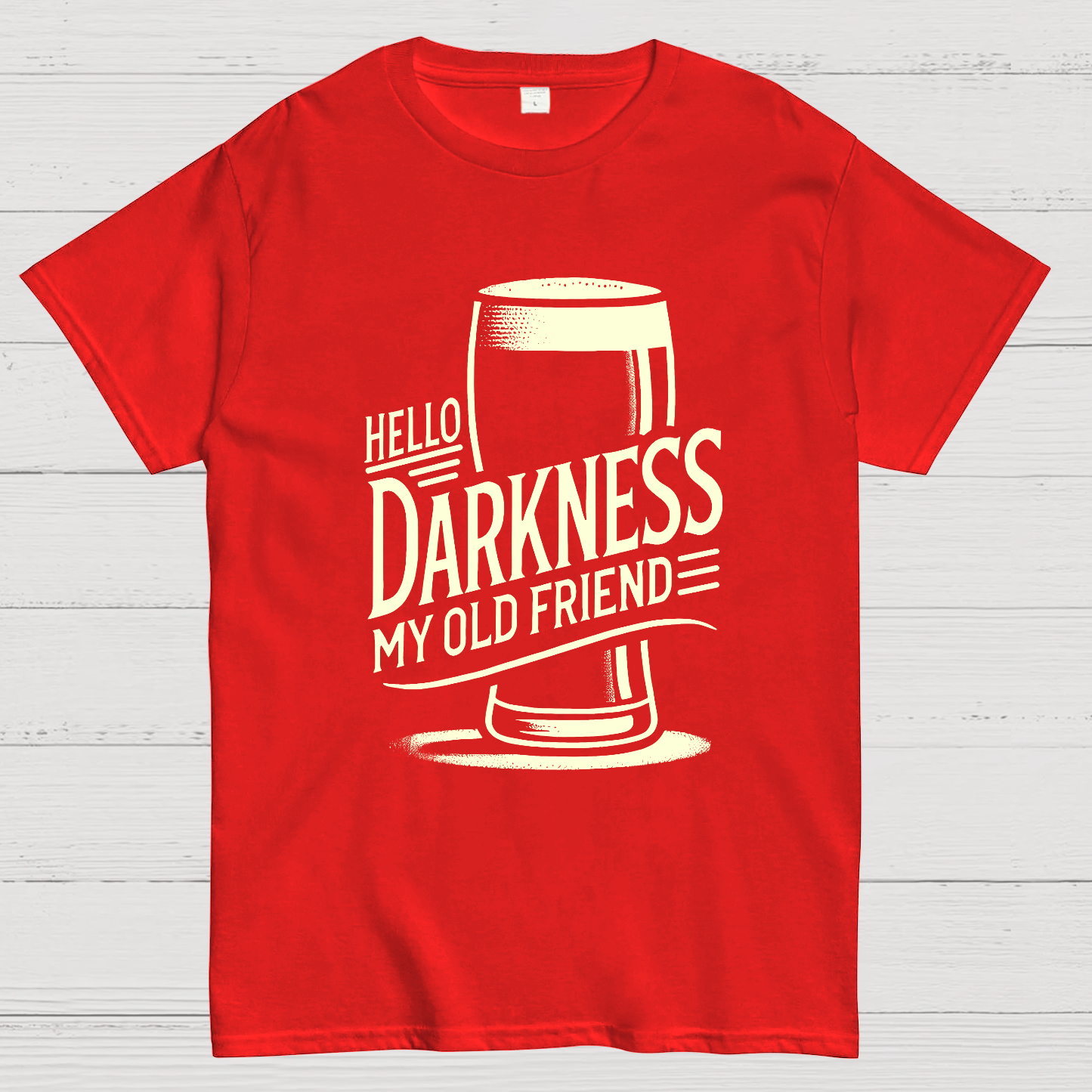Hello Darkness My Old Friend Nerdy T-Shirt