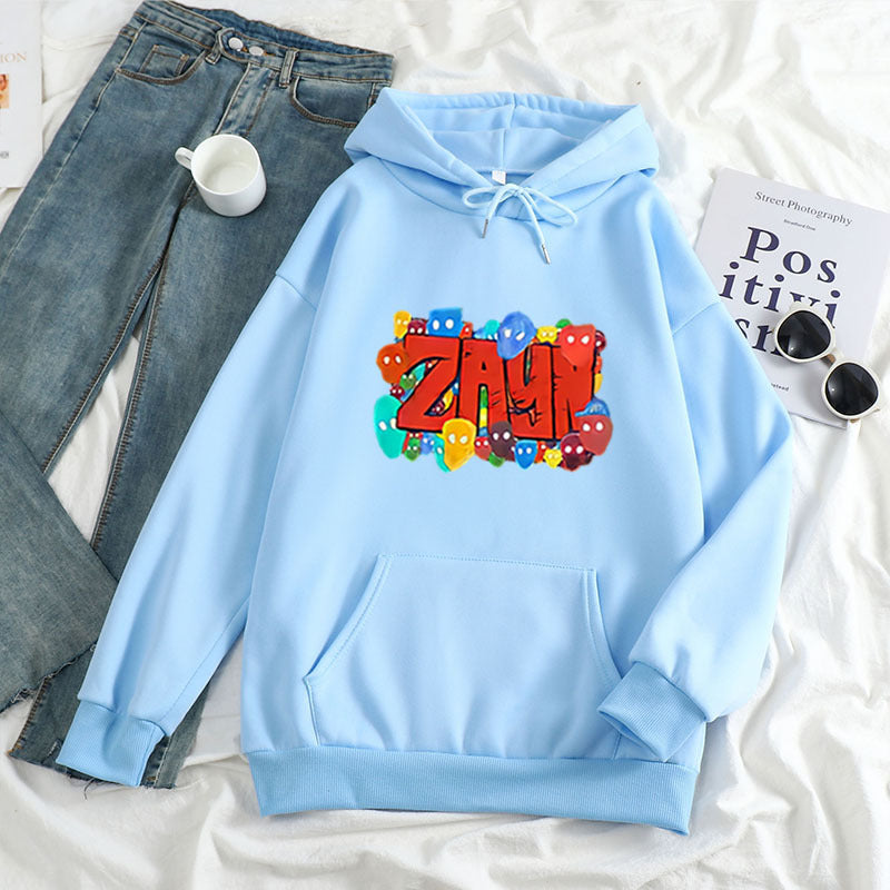 Warm Unisex Hoodie - Oversized, Polyester Fleece, Casual