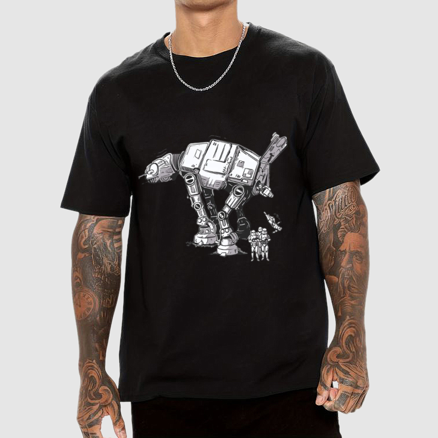 Imperial Walker Planet Battles  T-Shirt