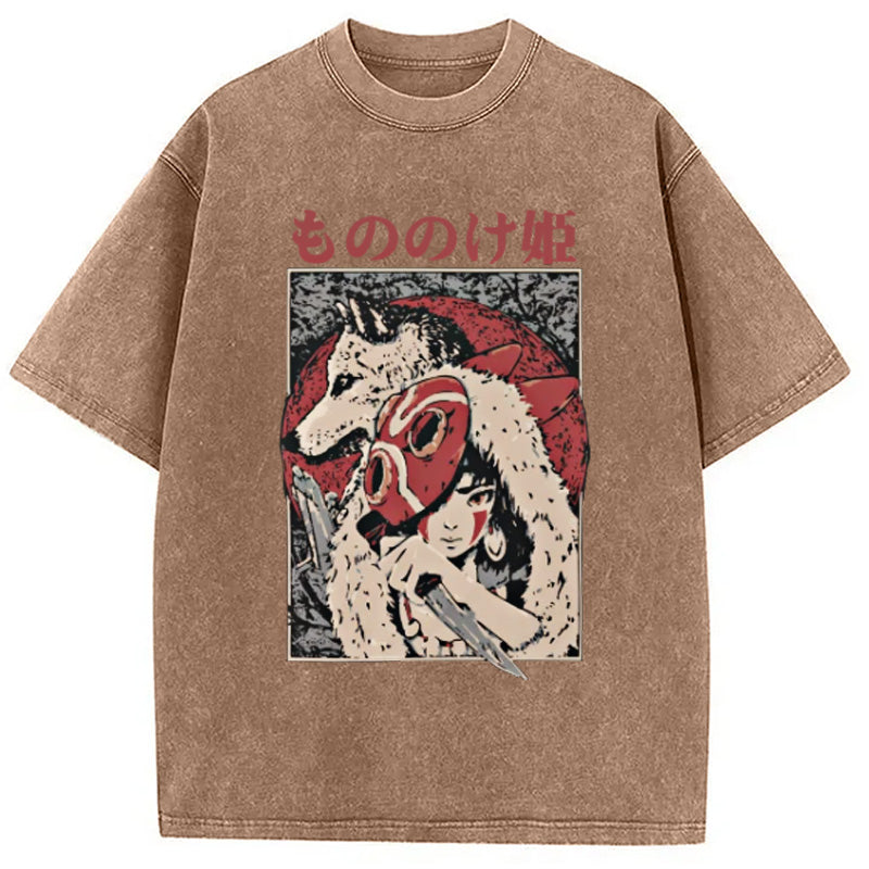 bbb Princess Mononoke Washed T-Shirt