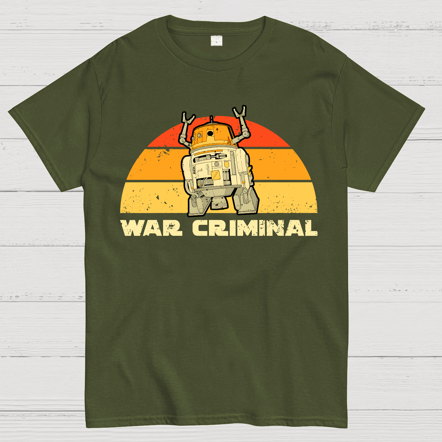 Vintage Criminal Droid  T-Shirt