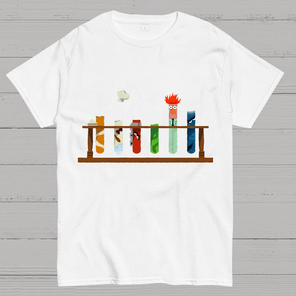 Muppet Science Bunsen And Beaker Teacher y T-Shirt