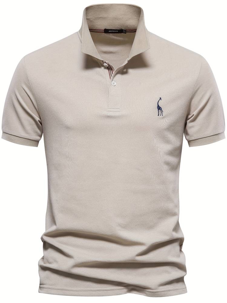 Stylish Men's Polo Shirt - Breathable, Modern Fit, Soft Fabric, Available in Multiple Colors and Sizes