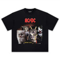 AC DC CAT TEE