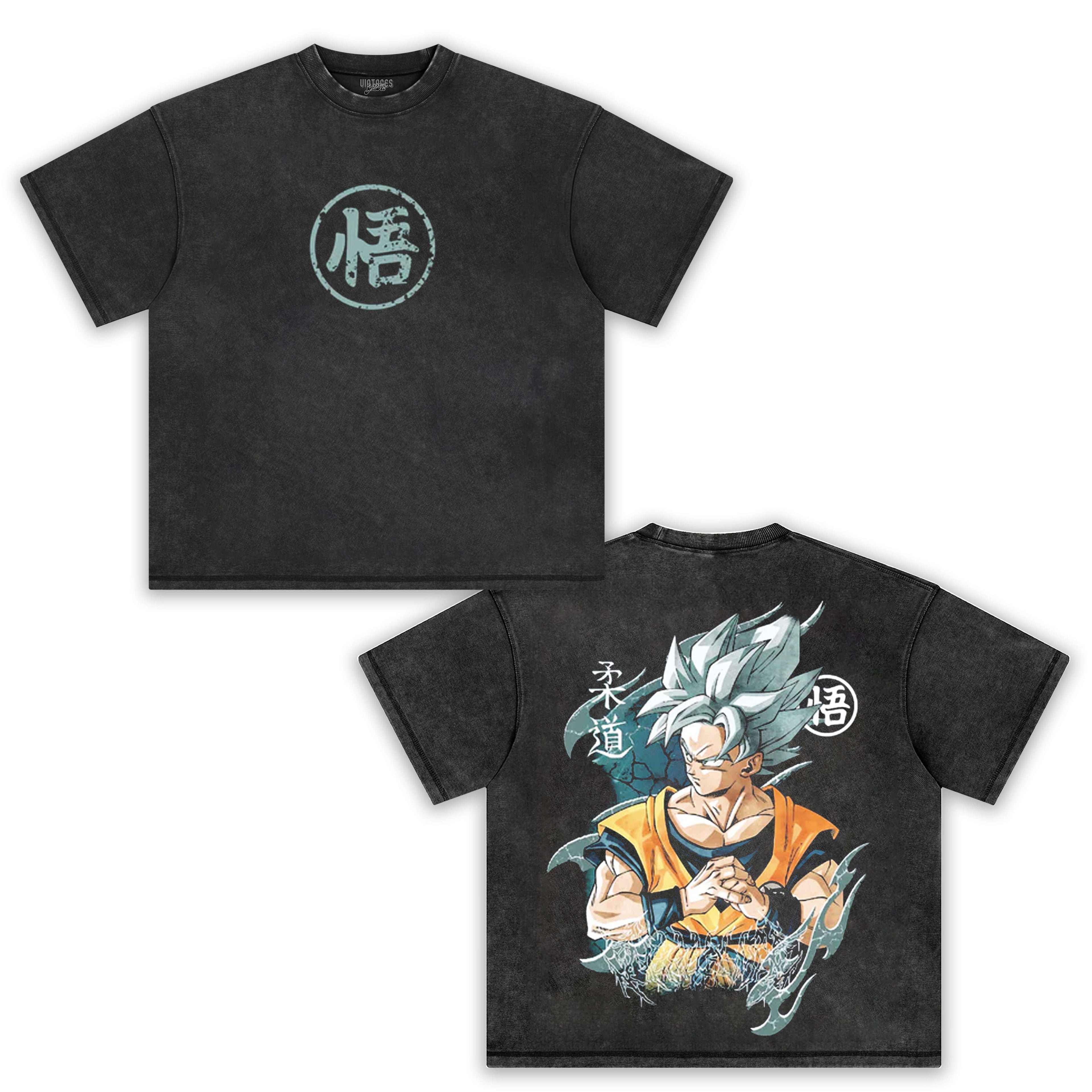 ANIME OVERSIZED TEE I DRAGON BALL-【DS】