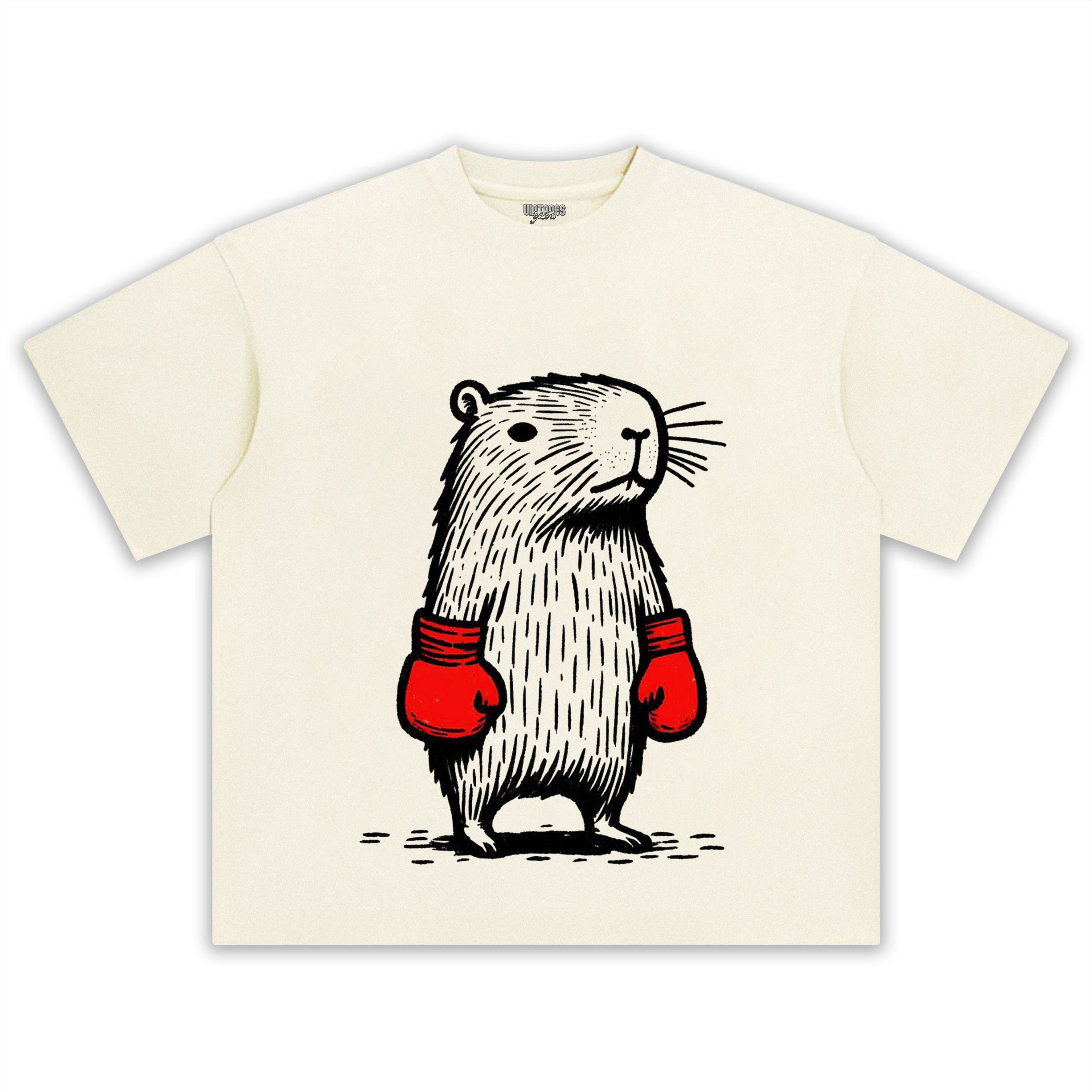 BOXER CAPYBARA TANK TOP & TEE & LONG SLEEVE & LAYERED LS & HOODIE