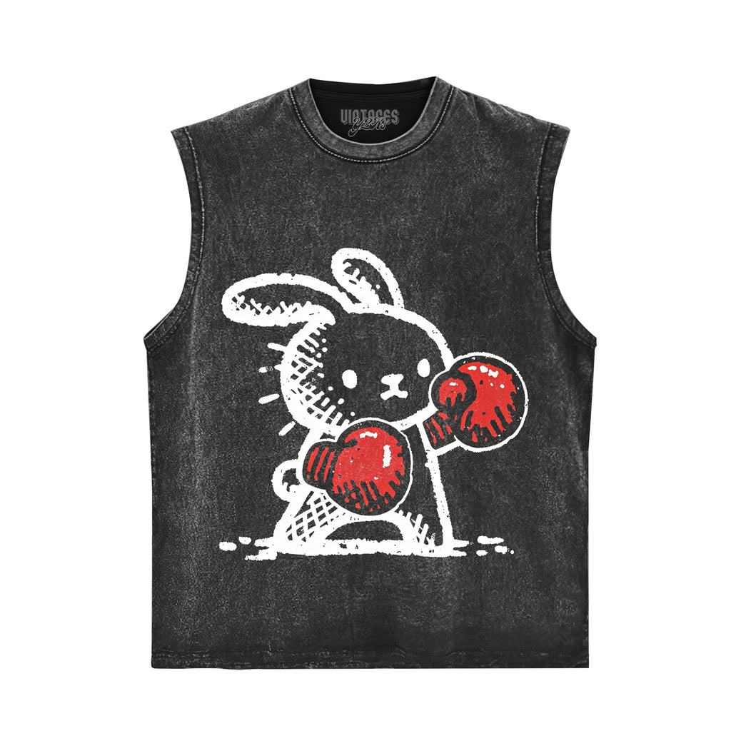 BOXER RABBIT TANK TOP & TEE & LONG SLEEVE & LAYERED LS & HOODIE