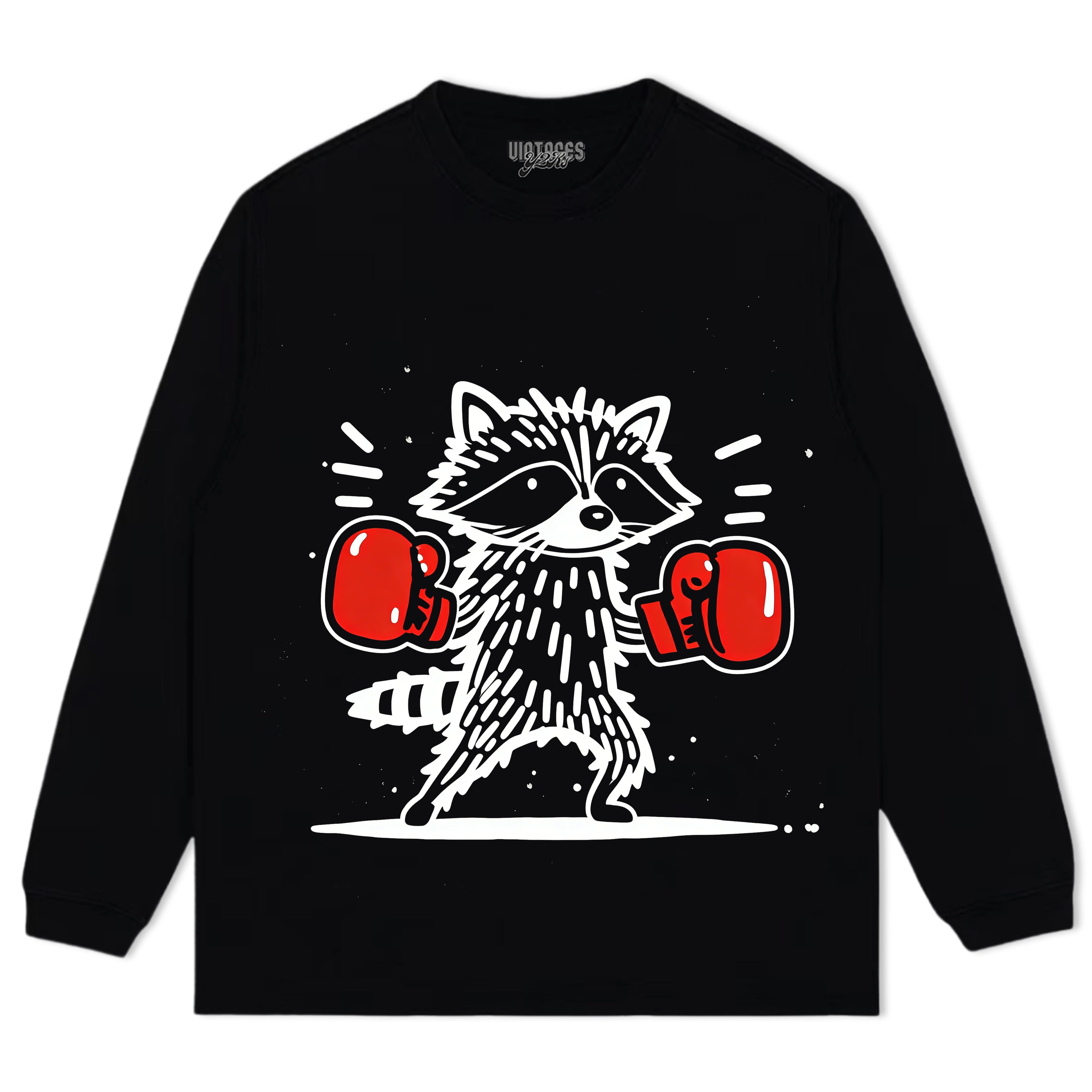 BOXER RACCOON TANK TOP & TEE & LONG SLEEVE & LAYERED LS & HOODIE