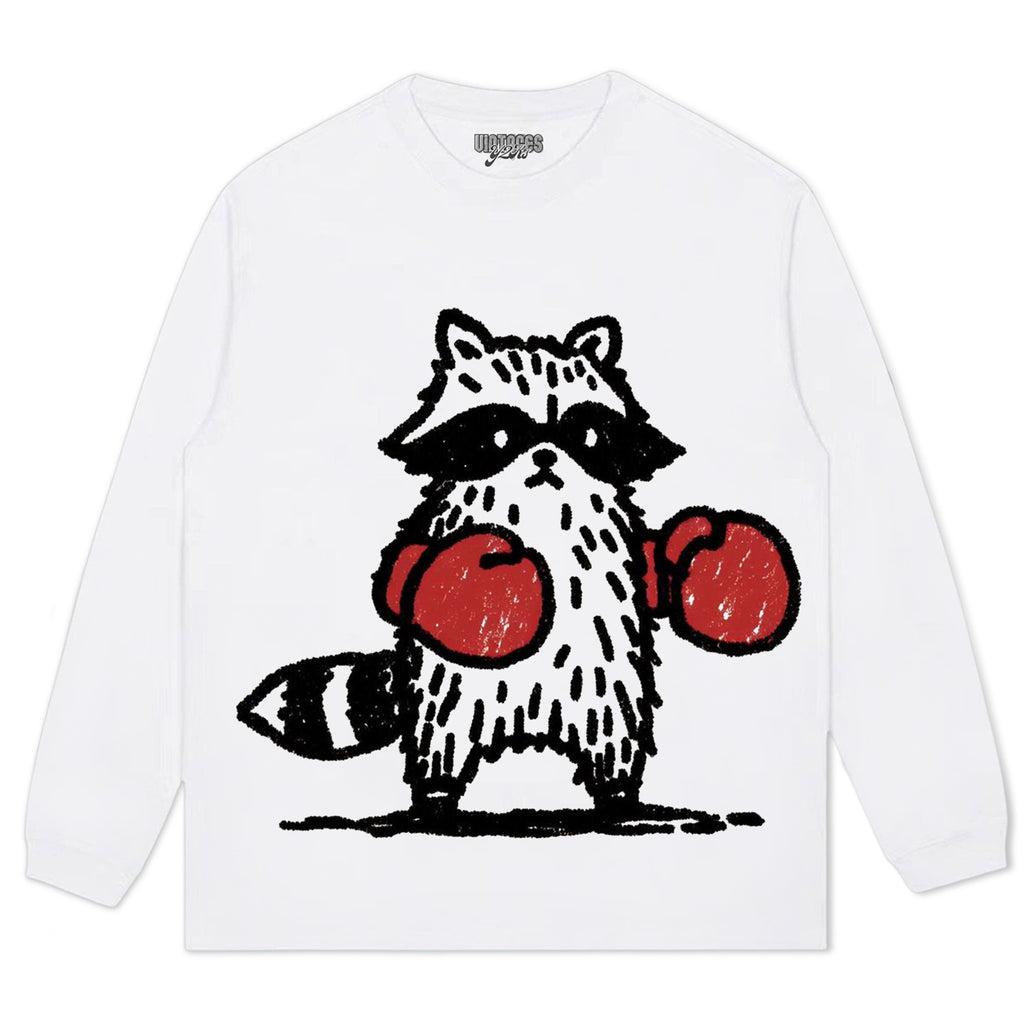 BOXER RACCOON V2 TANK TOP & TEE & LONG SLEEVE & LAYERED LS & HOODIE