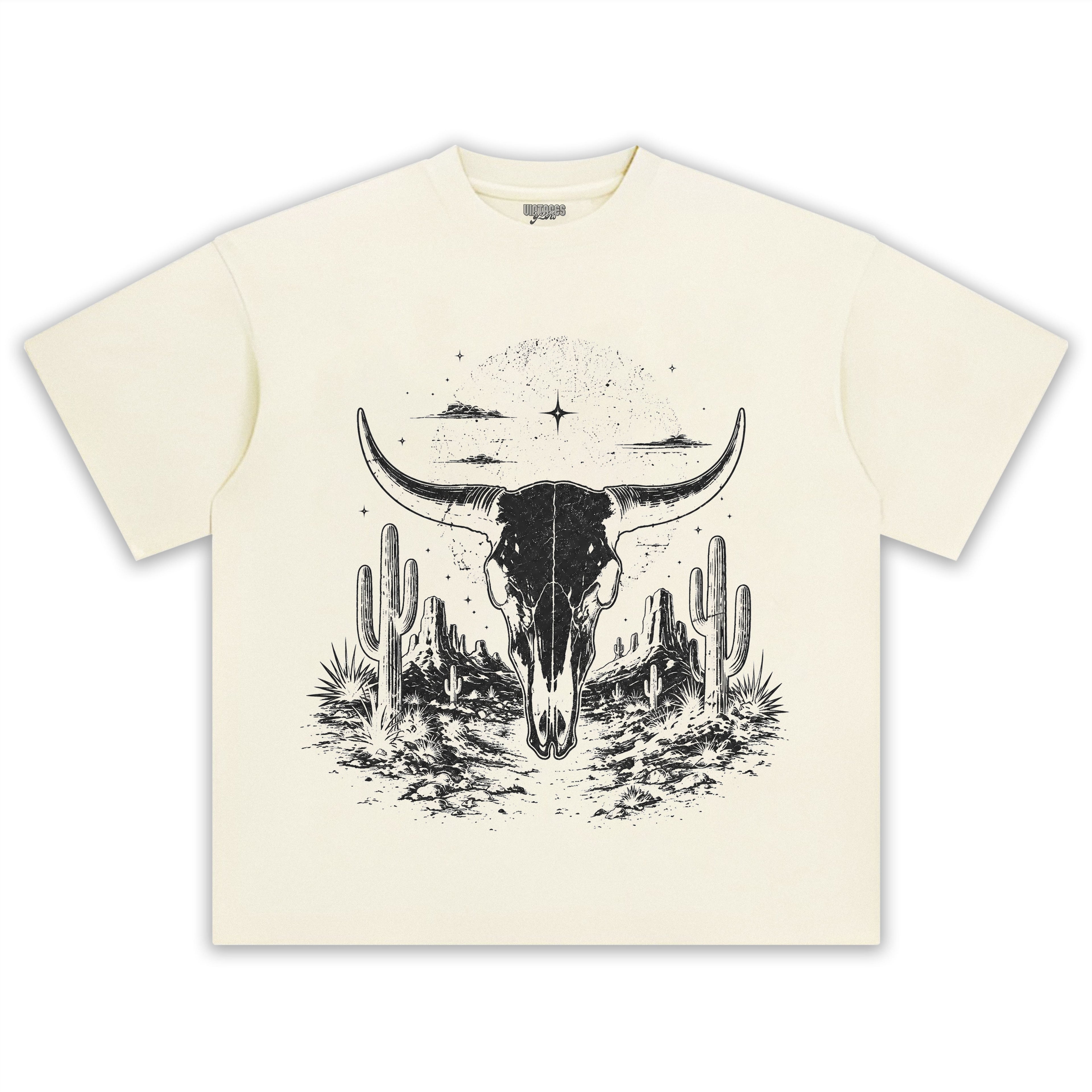 BULL SKULL WESTERN TANK TOP & TEE & LONG SLEEVE & LAYERED LS & HOODIE