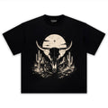 BULL SKULL WESTERN TANK TOP & TEE & LONG SLEEVE & LAYERED LS & HOODIE