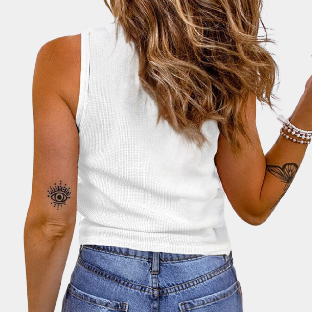 Breathable women’s tank top – casual fit, soft cotton, for everyday wear