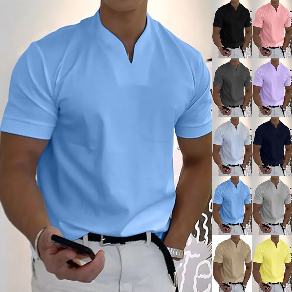Breathable men's casual shirt – modern design, high-quality cotton, for everyday wear