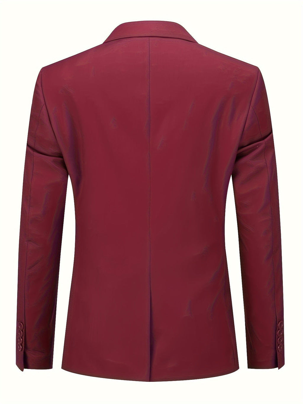 Breathable men's blazer jacket – tailored fit, premium fabric, for office wear