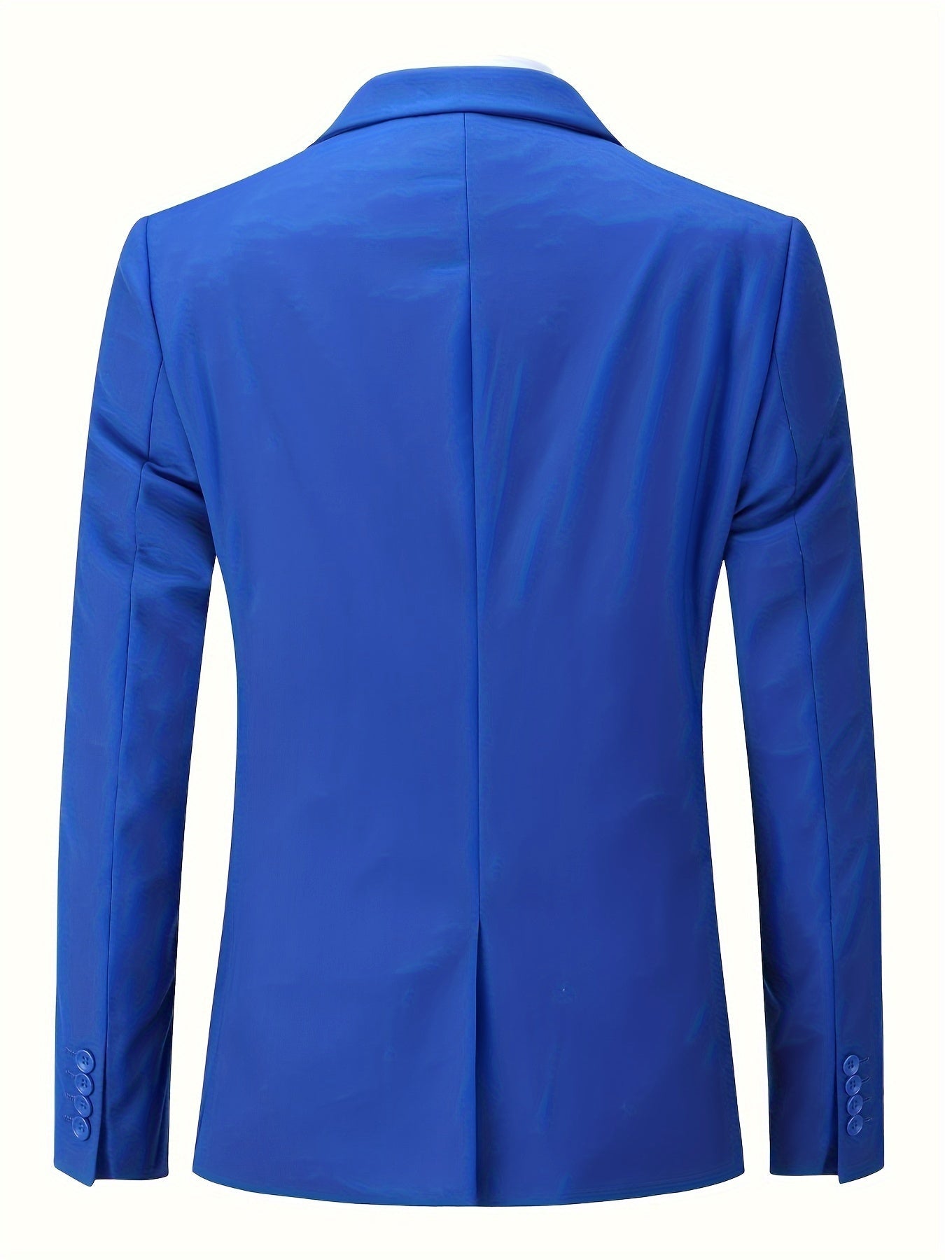 Breathable men's blazer jacket – tailored fit, premium fabric, for office wear