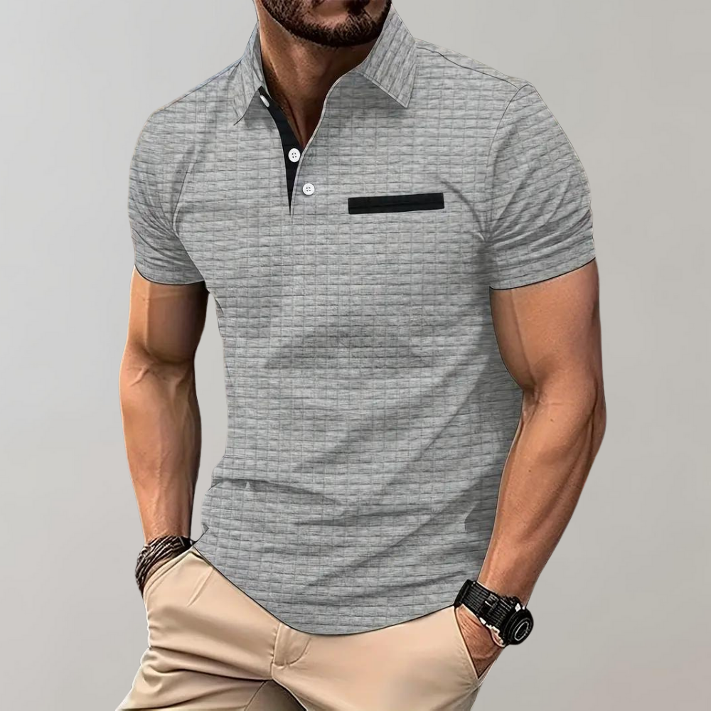 Men's Polo Shirt, Classic Collar, Comfortable Fit, Versatile Style, Cotton Blend, Available in Multiple Colors and Sizes S-3XL