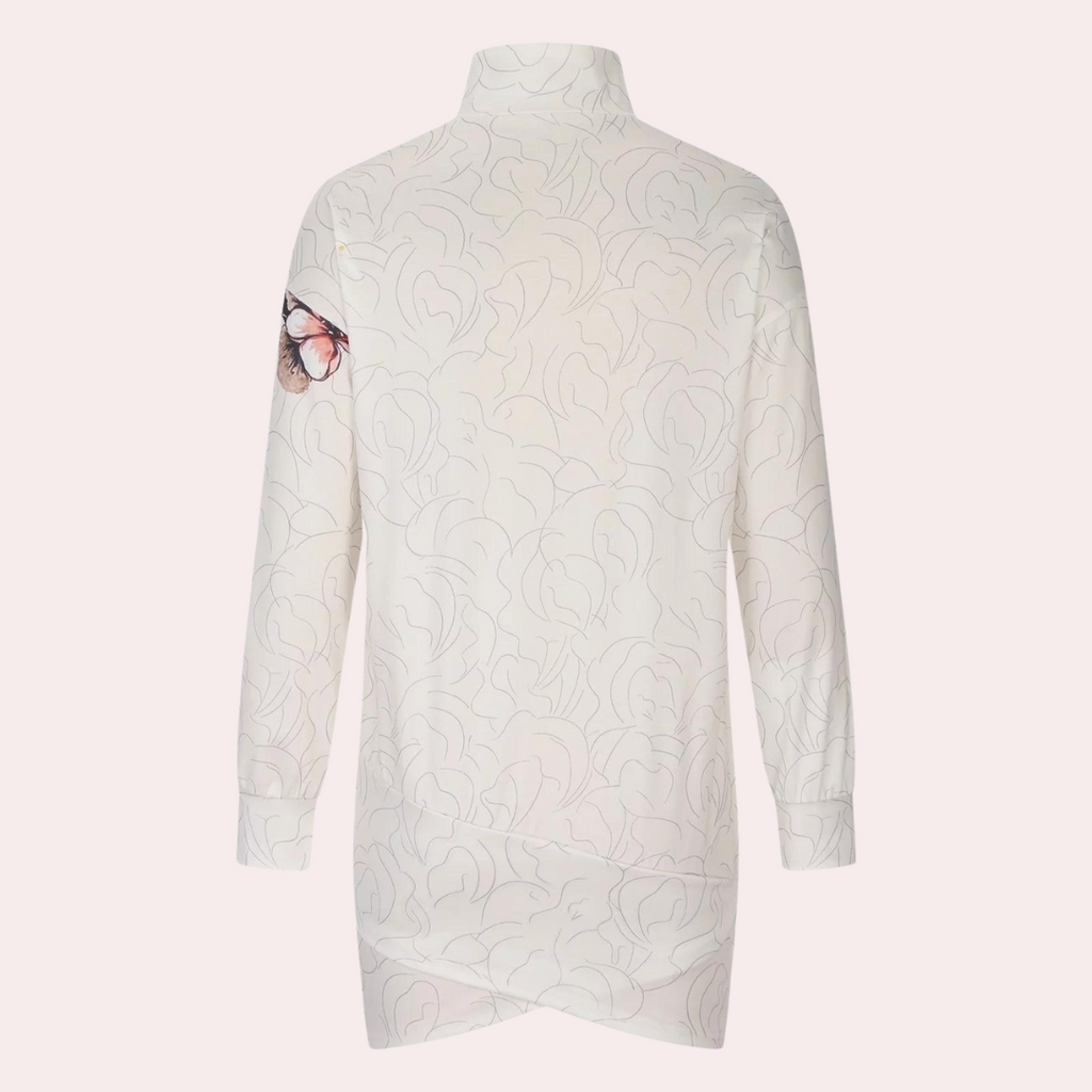 Elegant Long Sleeve Women's Dress in Breathable Fabric for Summer and Formal Events, Flattering Fit Available in XS-XL