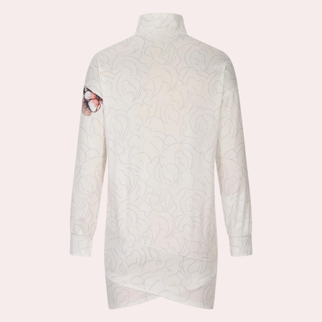 Elegant Long Sleeve Women's Dress in Breathable Fabric for Summer and Formal Events, Flattering Fit Available in XS-XL