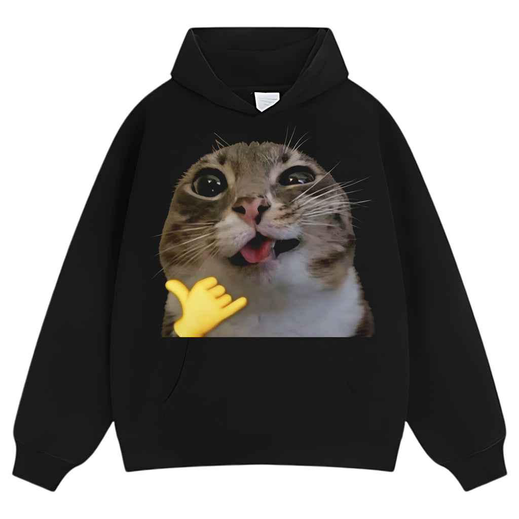 CAT MEMES FUNNY V4 TEE & LS & HOODIE