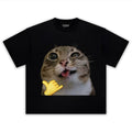 CAT MEMES FUNNY V4 TEE & LS & HOODIE