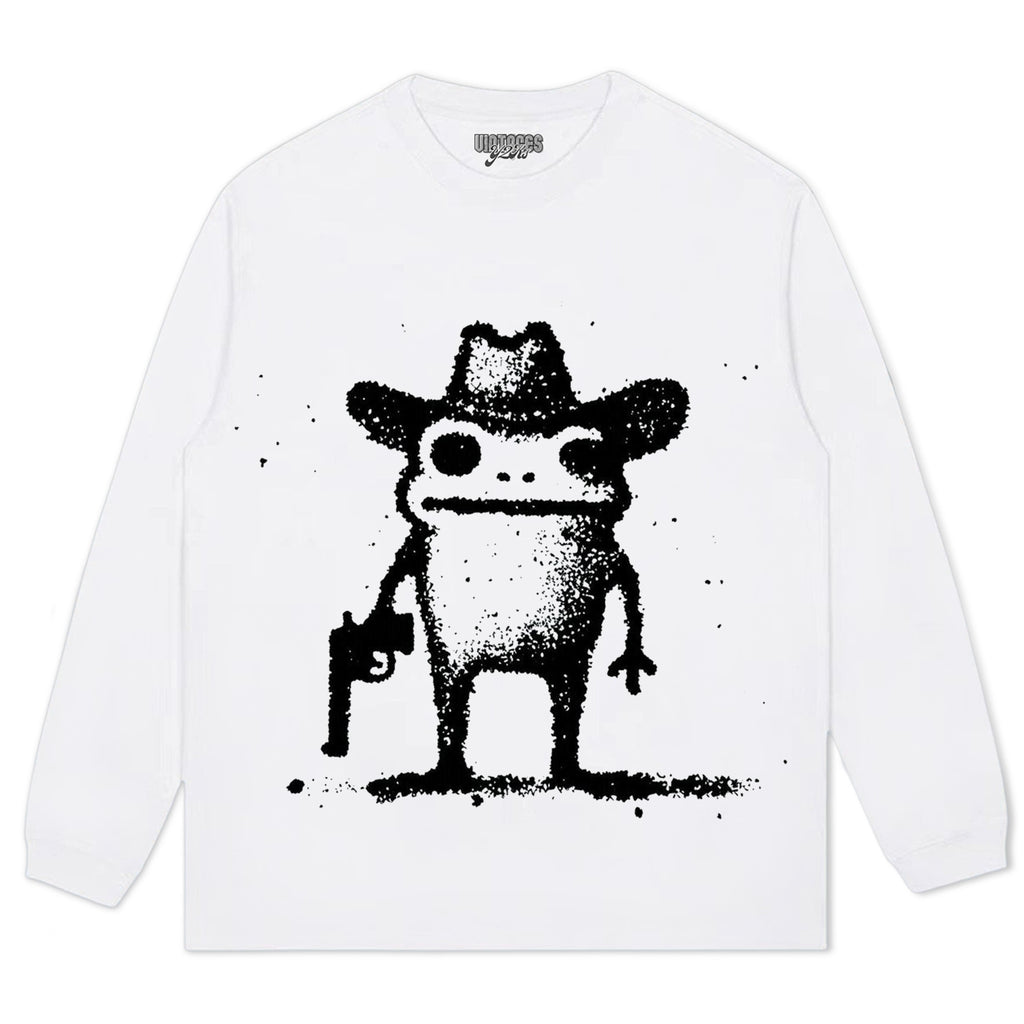 COWBOY FROG TEE & LS