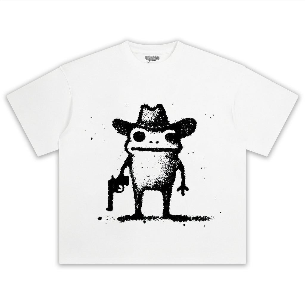 COWBOY FROG TEE & LS