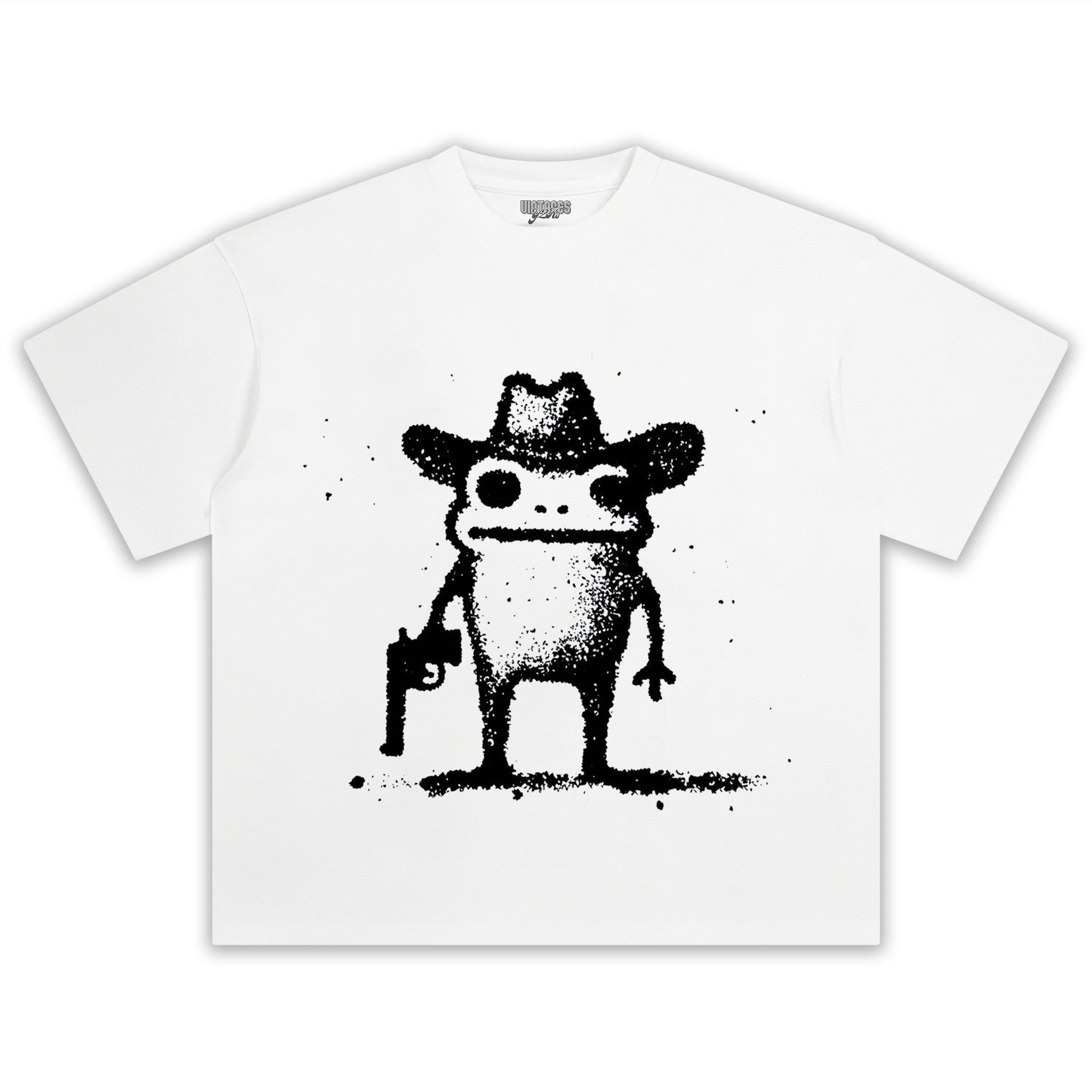 COWBOY FROG TEE & LS