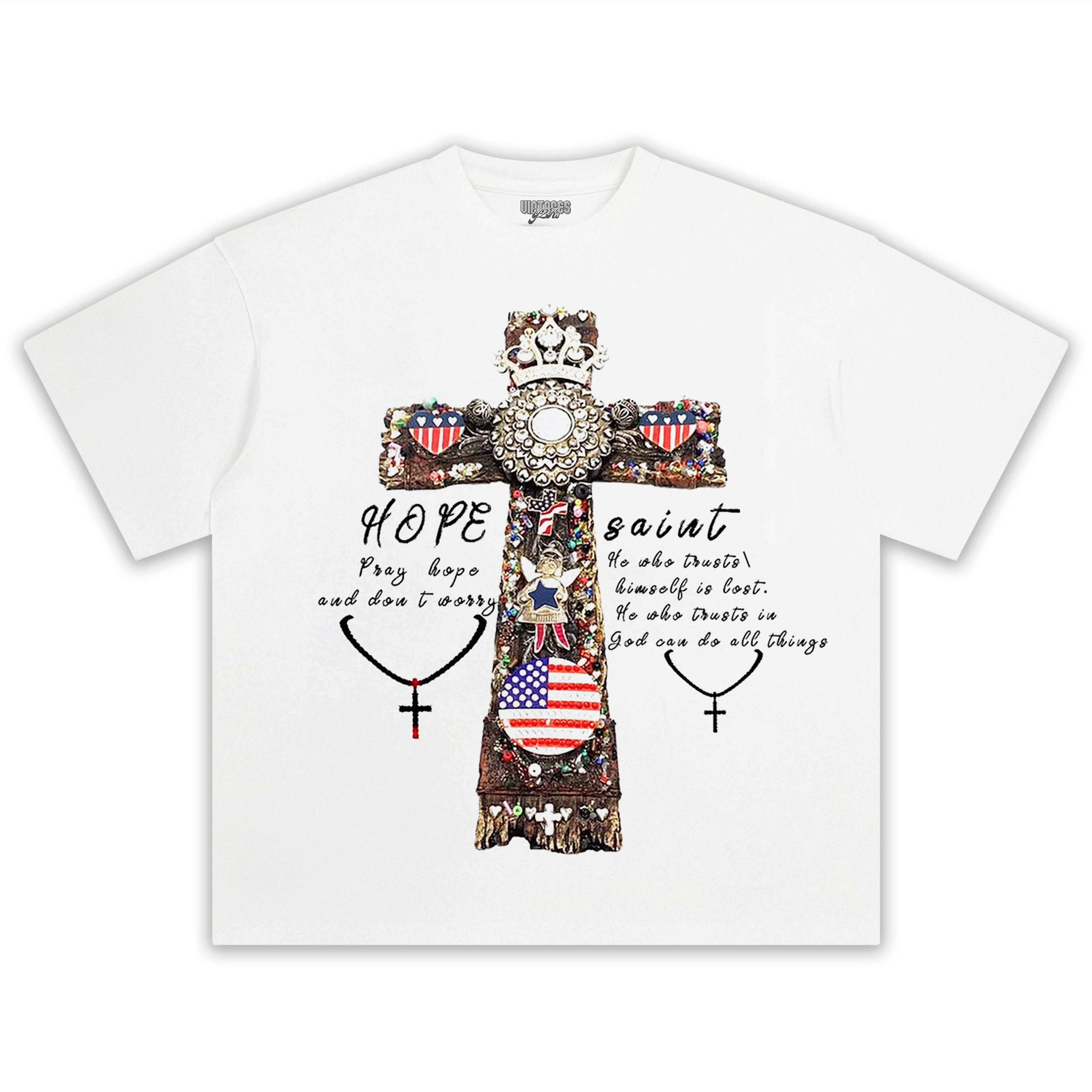 CROSS OF HOPE TEE & LS