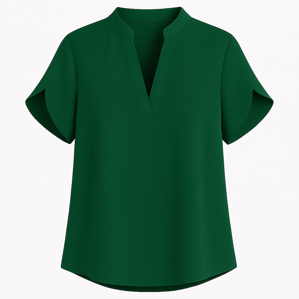 Summer Tops For Women Blouse V Neck Short Sleeve Loose White Shirts Fashion