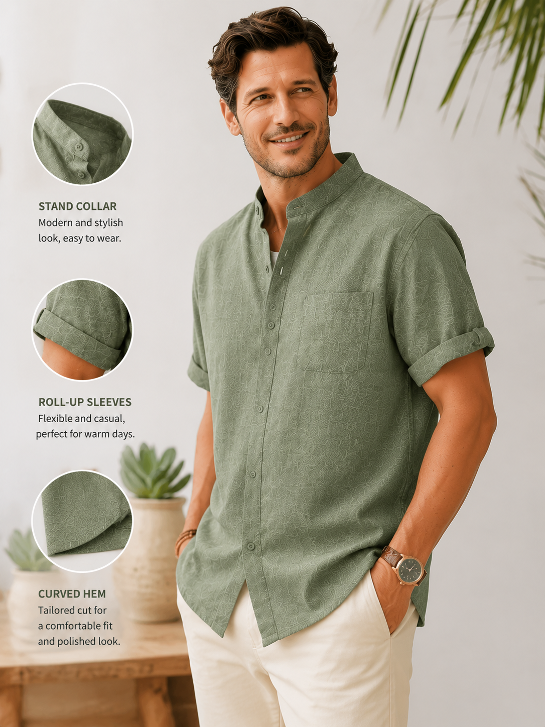 Men Can’t Get Enough of This Cozy Linen Shirt