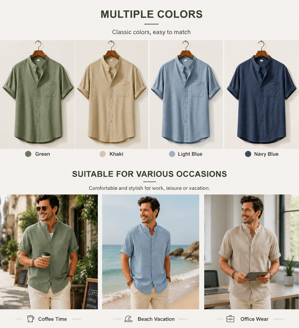 Men Can’t Get Enough of This Cozy Linen Shirt