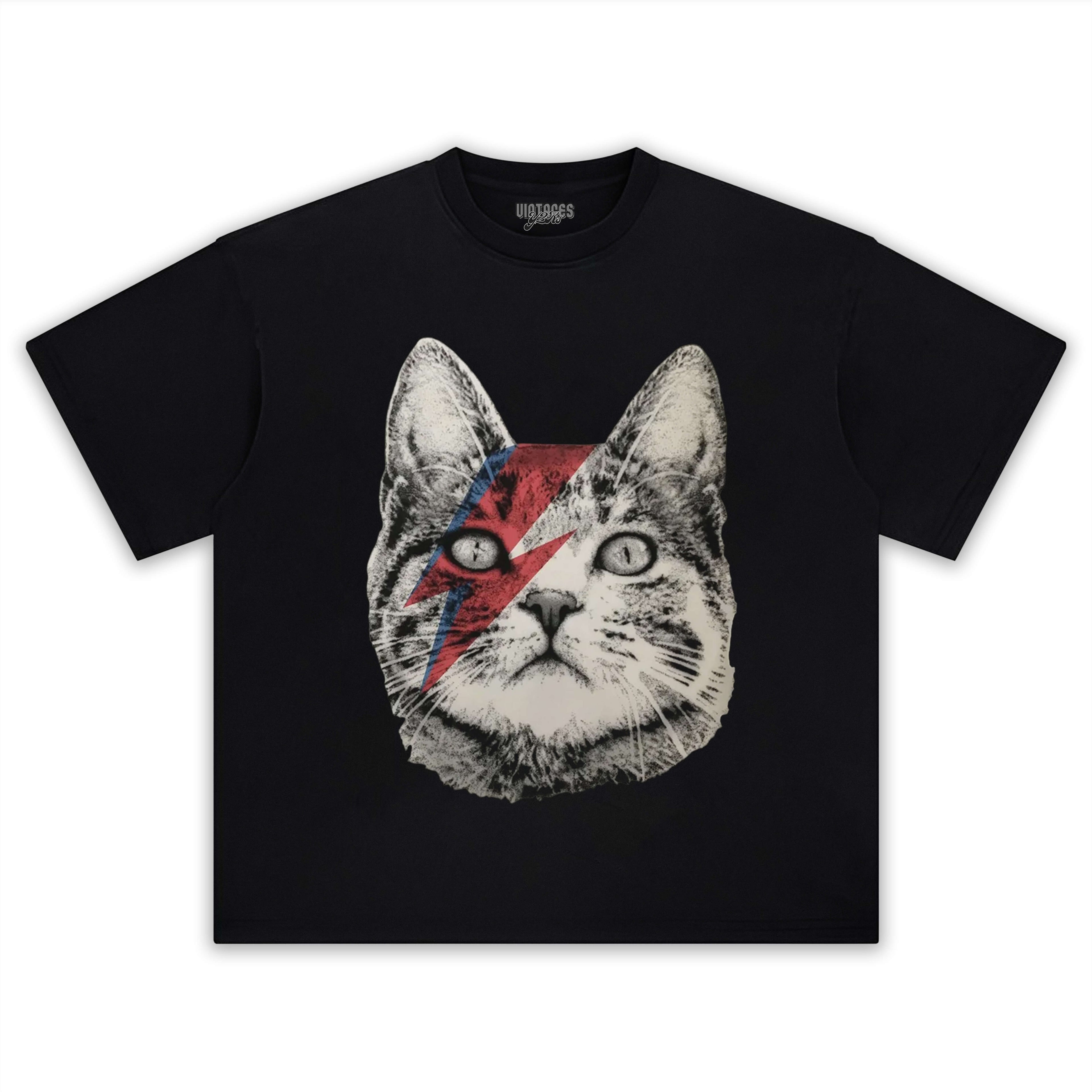 DAVID BOWIE CAT TEE