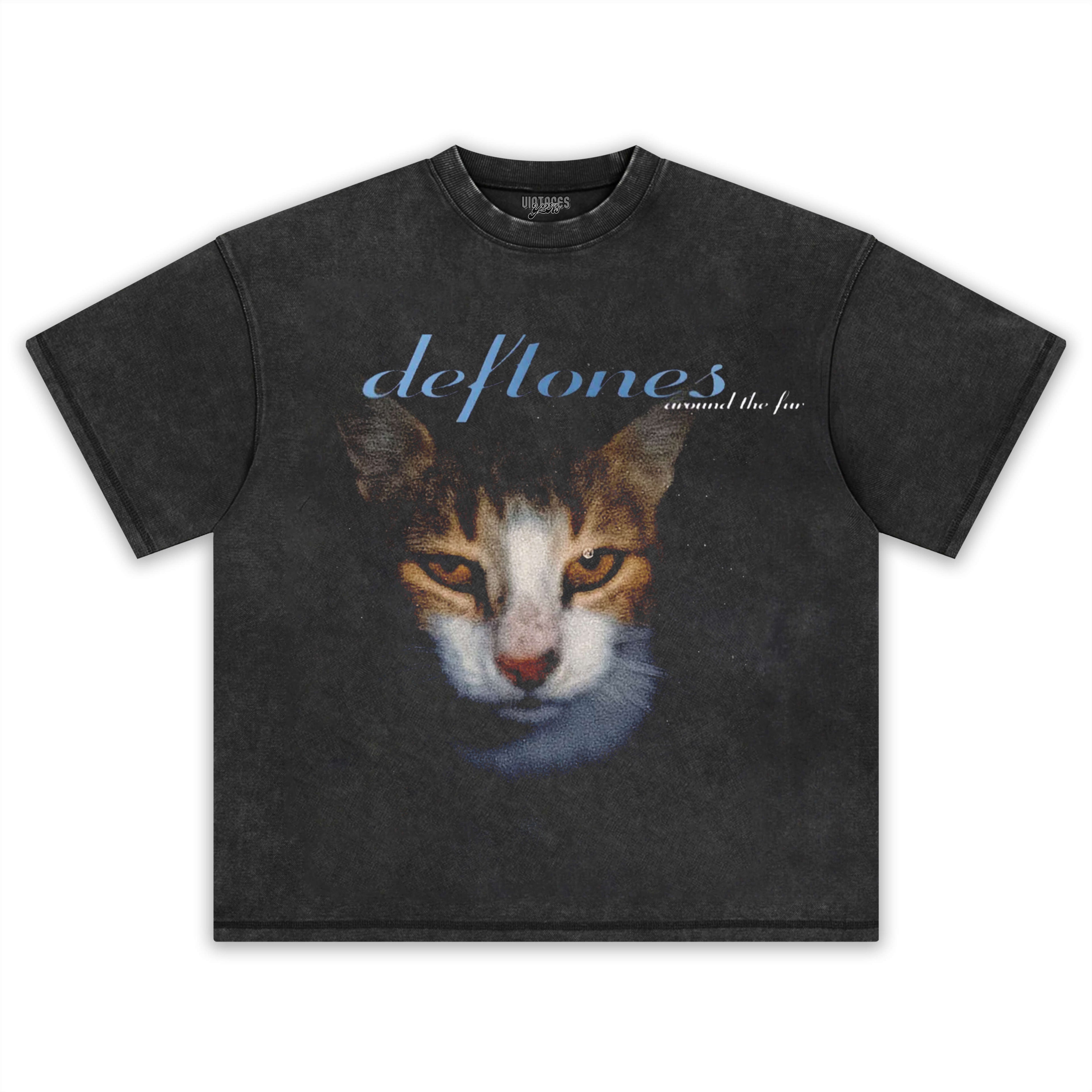 DEFTONES CAT TEE