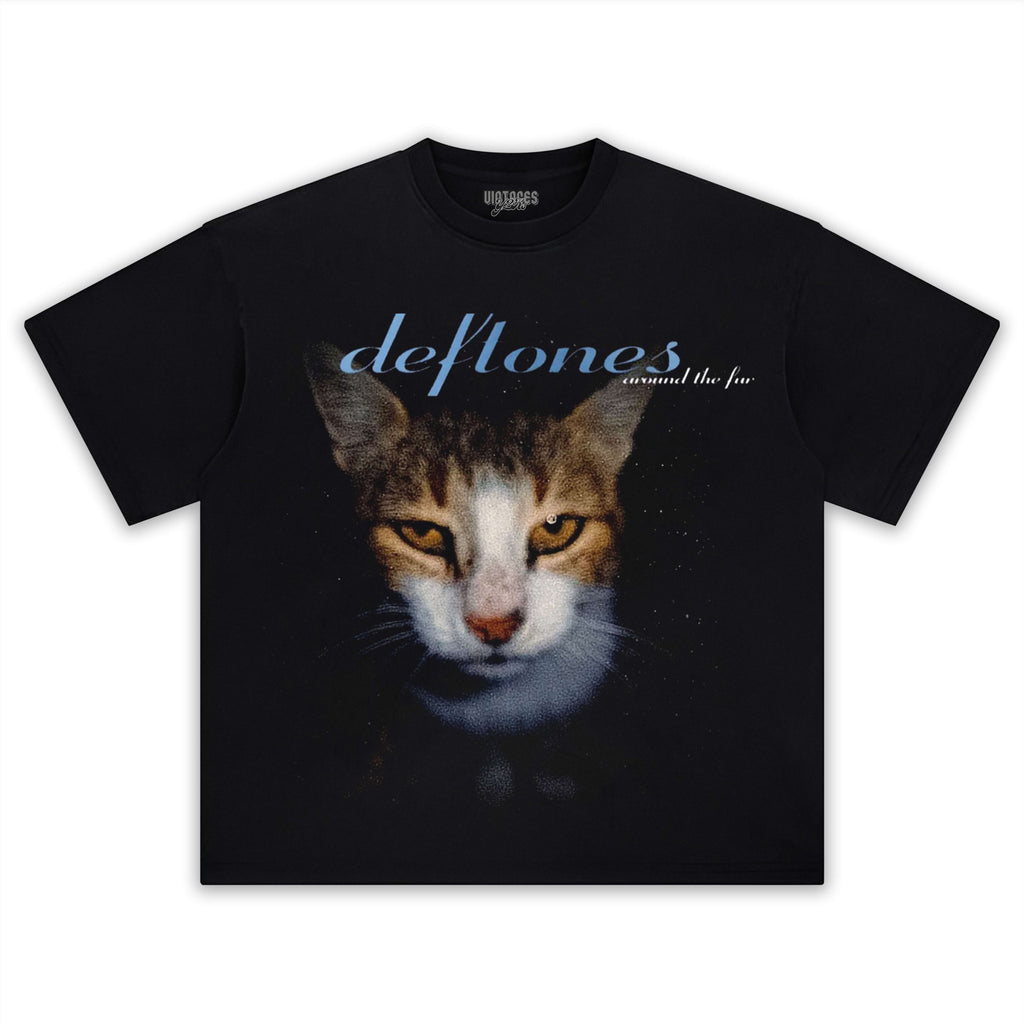 DEFTONES CAT TEE