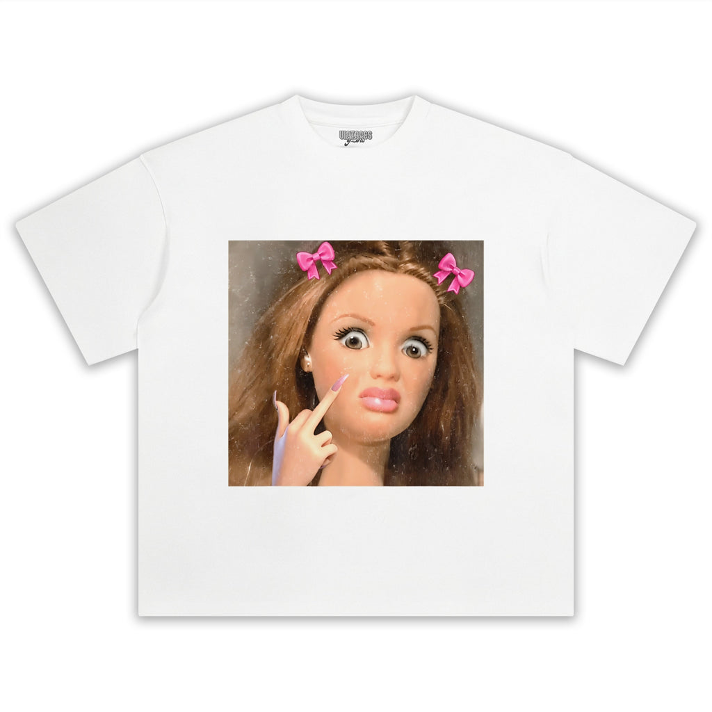DISGUSTED DOLL MEME FACE TANK TOP & TEE & LONG SLEEVE & LAYERED LS & HOODIE