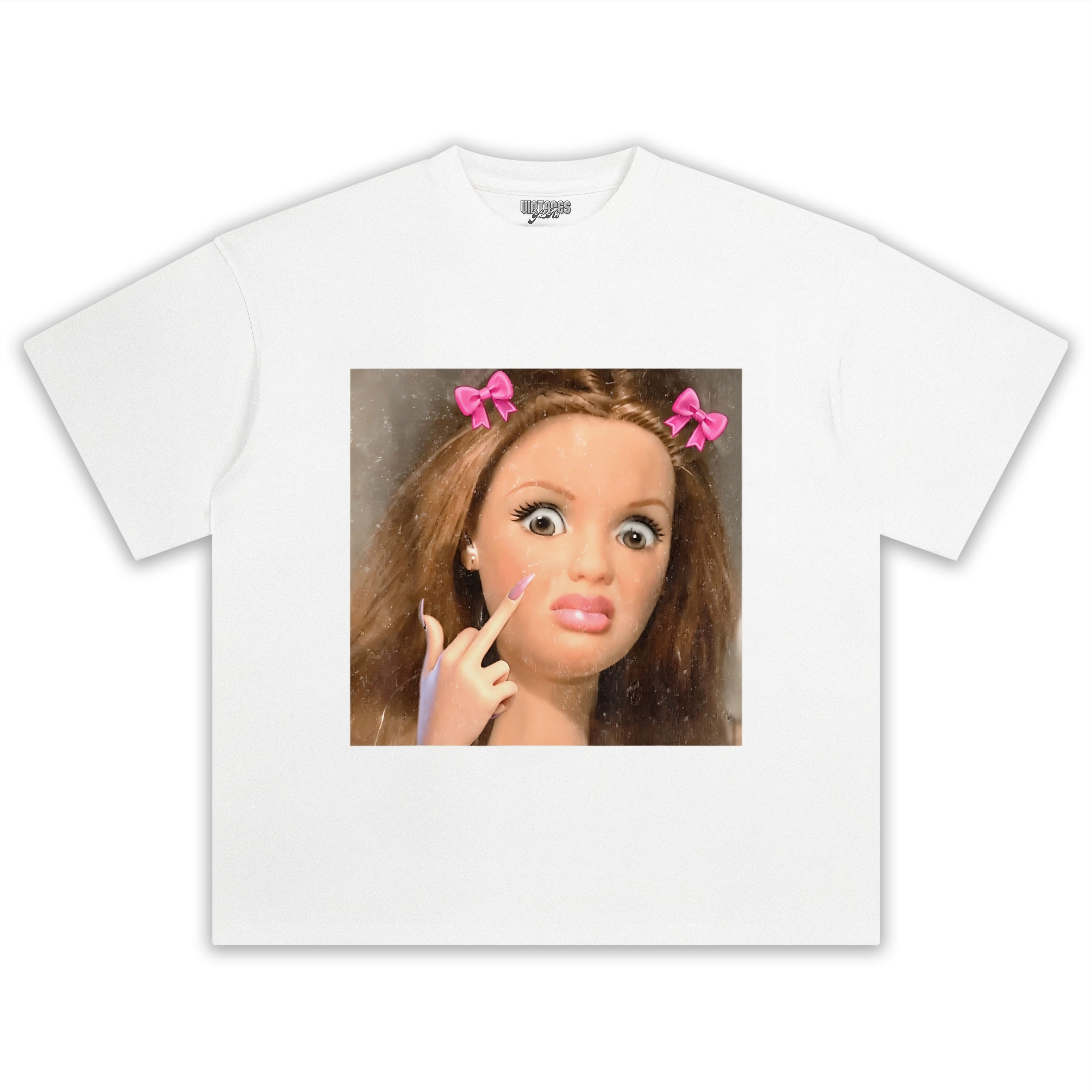 DISGUSTED DOLL MEME FACE TANK TOP & TEE & LONG SLEEVE & LAYERED LS & HOODIE