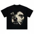 DOG - SMOKING - CIGARETTE TANK TOP & TEE & LONG SLEEVE & LAYERED LS & HOODIE
