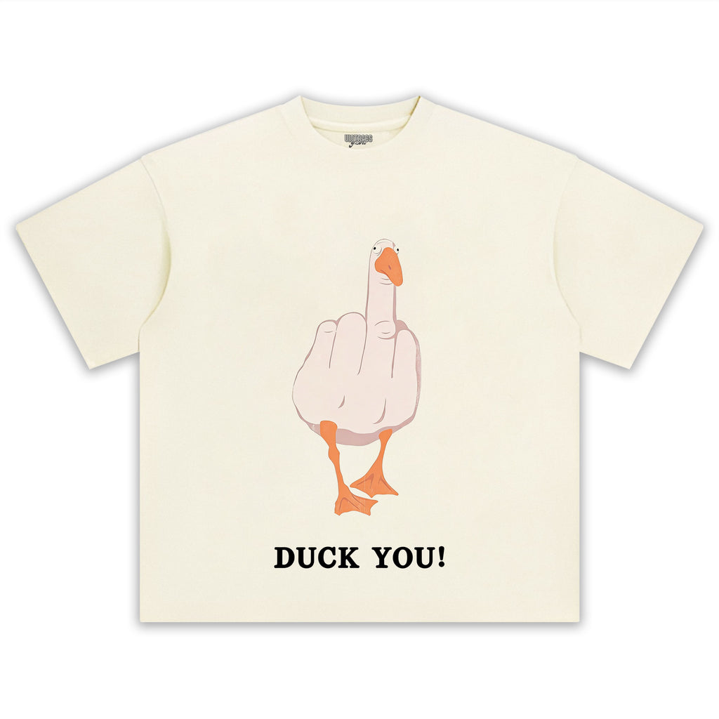 DUCK YOU! MEME TEE & LS & HOODIE