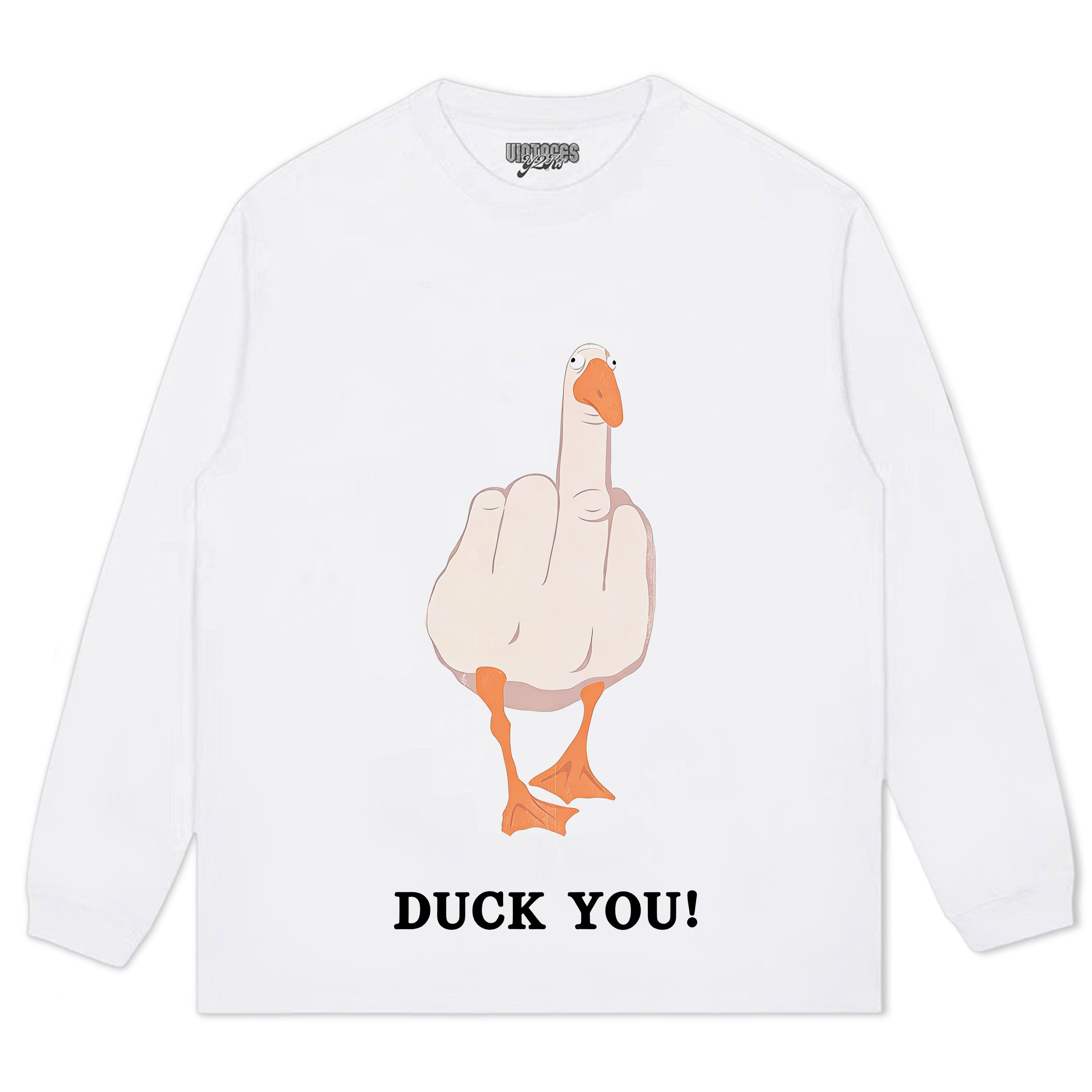 DUCK YOU! MEME TEE & LS & HOODIE