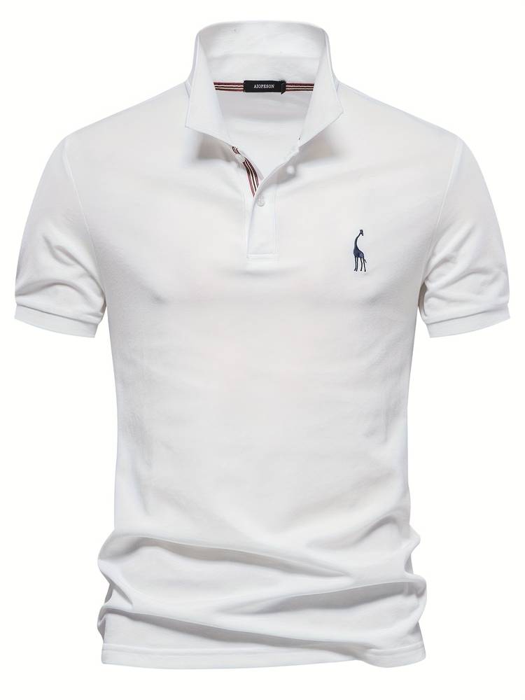 Stylish Men's Polo Shirt - Breathable, Modern Fit, Soft Fabric, Available in Multiple Colors and Sizes
