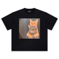 EMBRACING CAT TEE