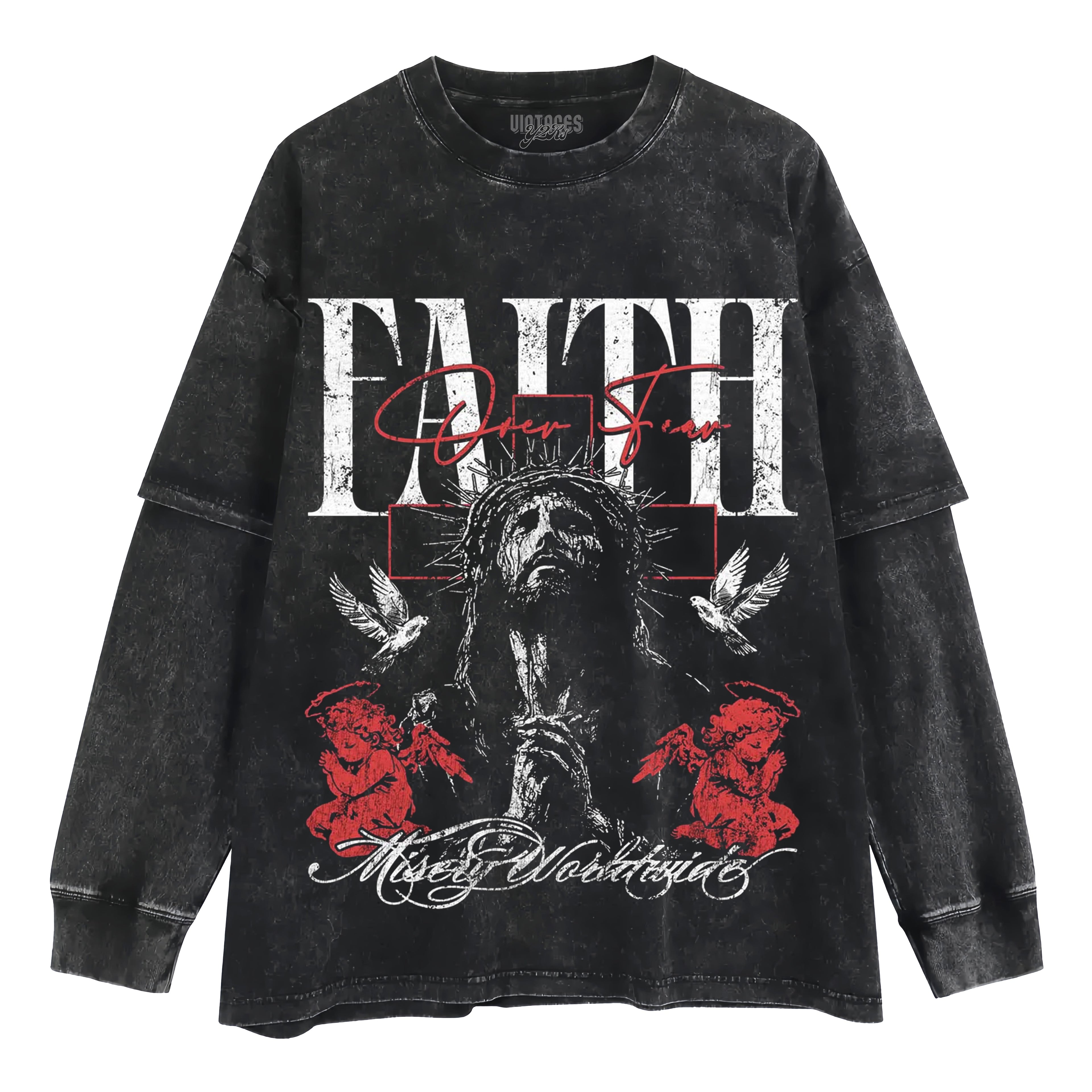 FAITH TANK TOP & TEE & LONG SLEEVE & LAYERED LS & HOODIE