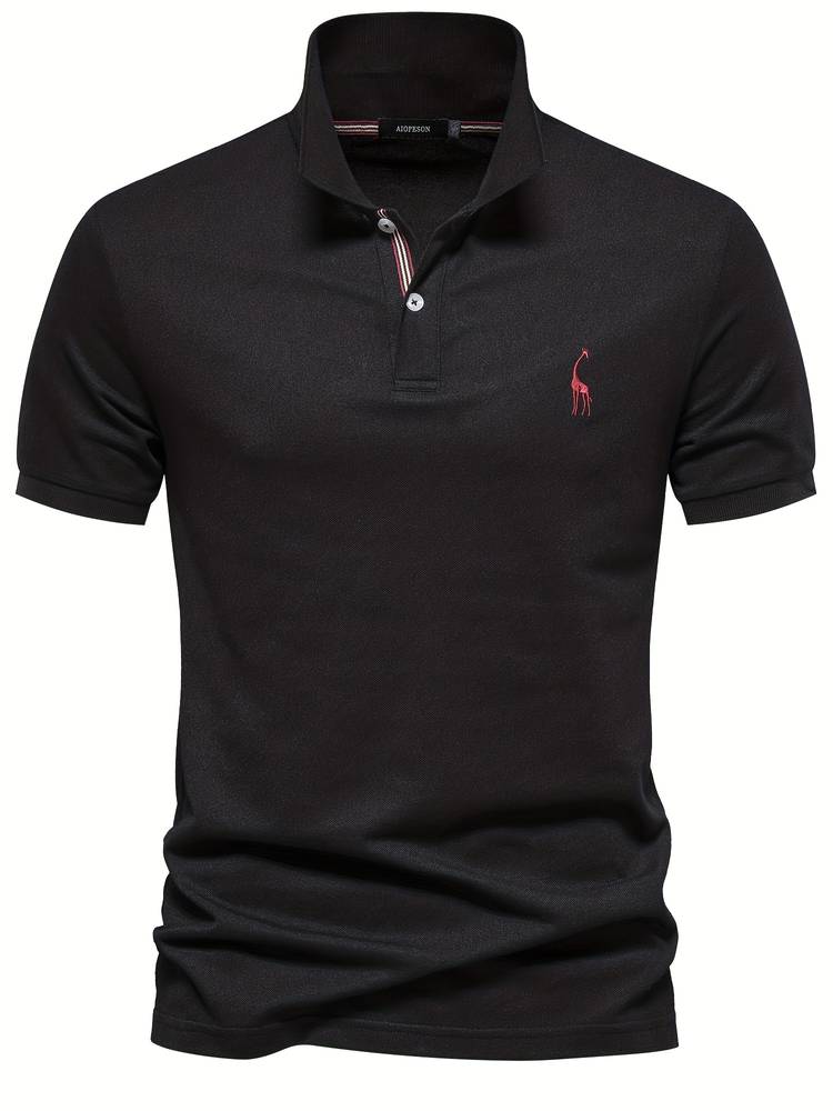 Stylish Men's Polo Shirt - Breathable, Modern Fit, Soft Fabric, Available in Multiple Colors and Sizes