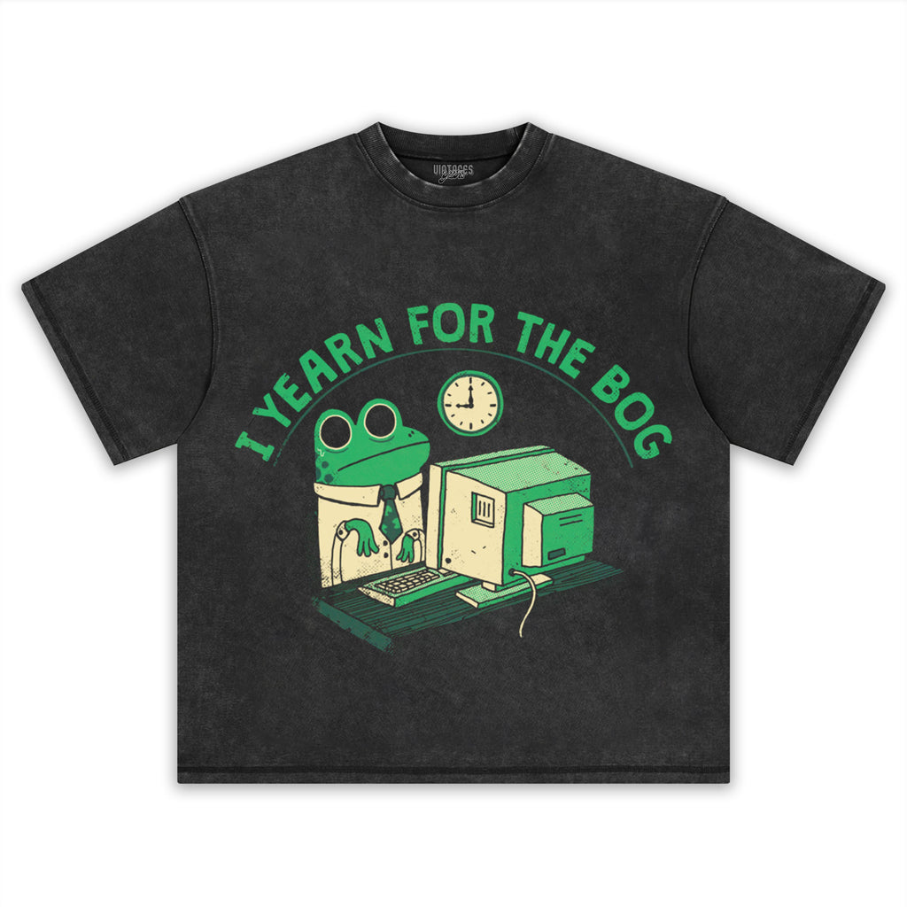 FROG - YEARN FOR THE BOG TEE & LS & HOODIE